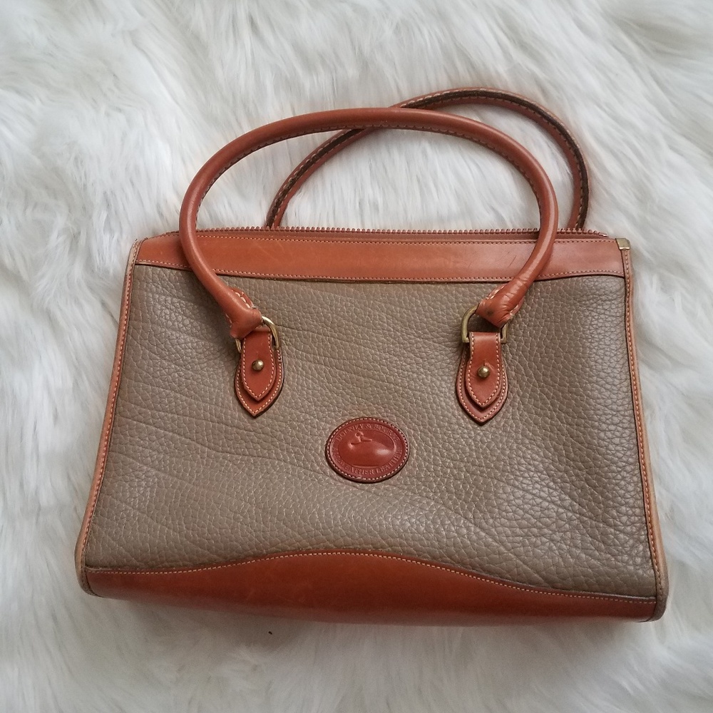 B)  Taupe Dooney &Bourke handbag
